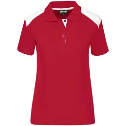Ladies Apex Golf Shirt Red